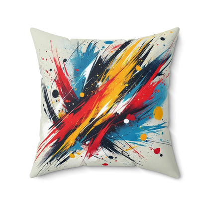 Abstract Art Splash Pillow