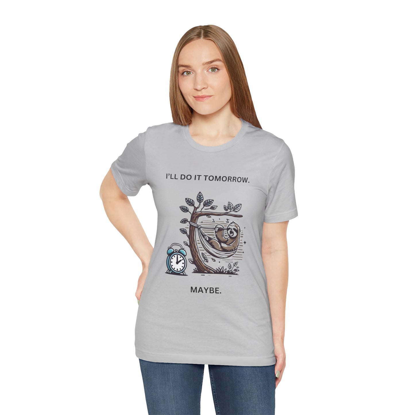 Funny Sloth in a Hammock Tee