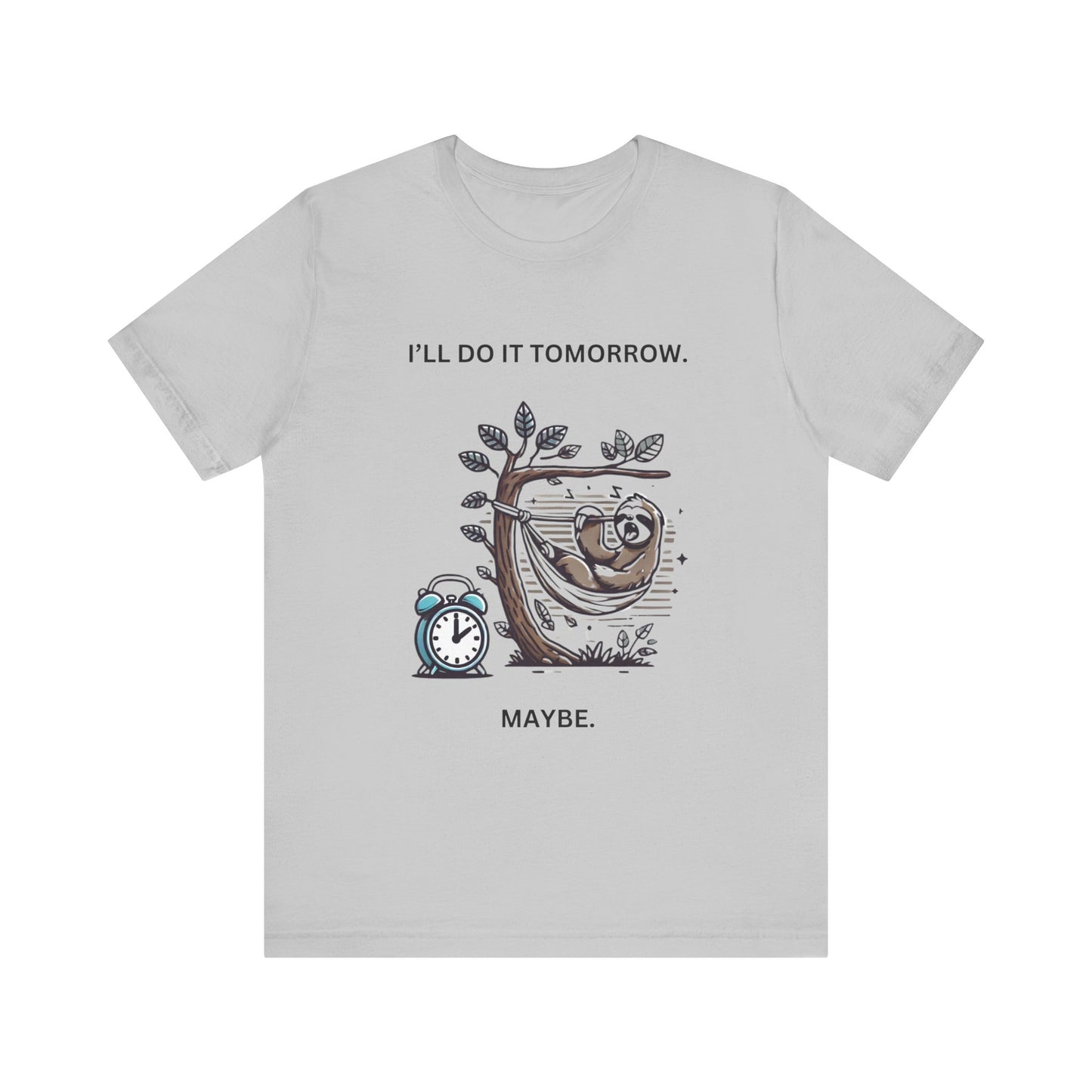 Funny Sloth in a Hammock Tee