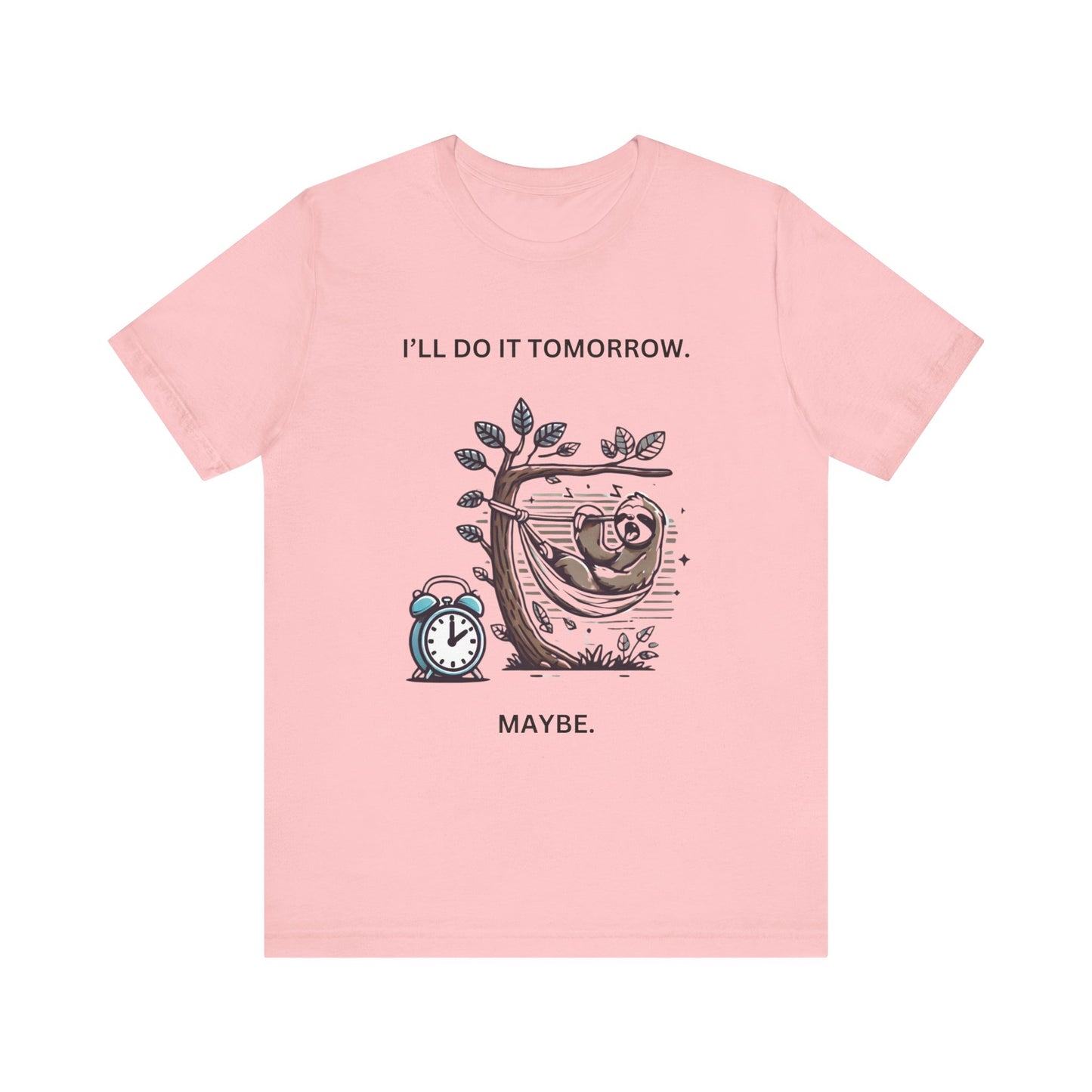 Funny Sloth in a Hammock Tee