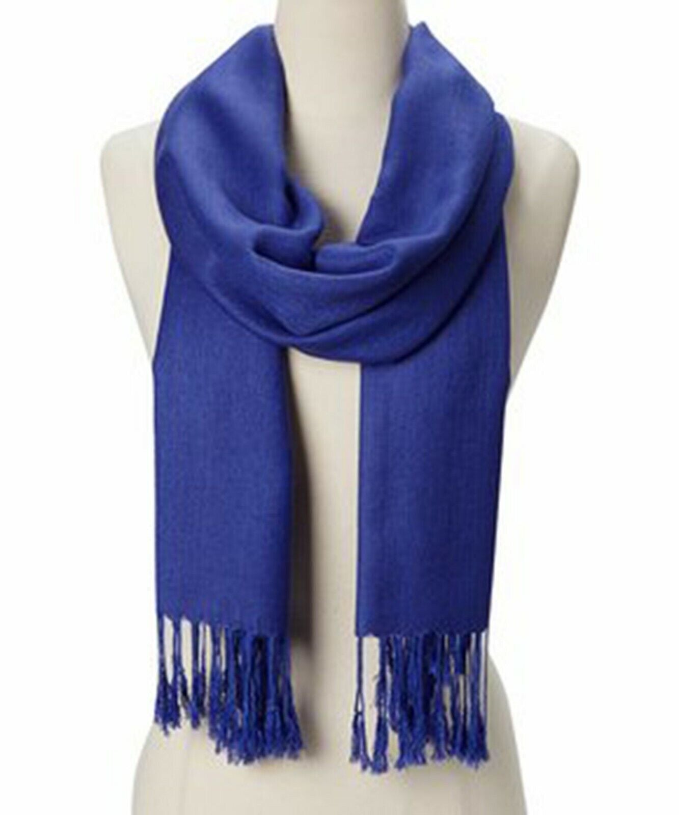 Luxurious Soft Silk Pashmina Shawl Wrap - Elegant Cashmere Wool Scarf for Women