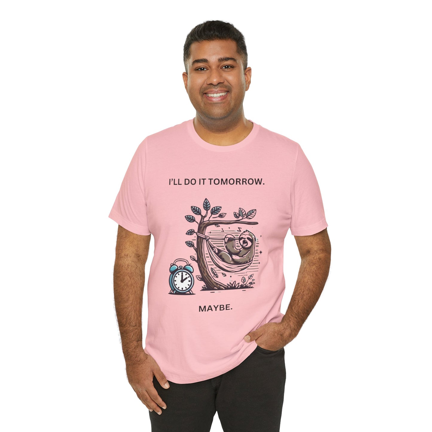 Funny Sloth in a Hammock Tee