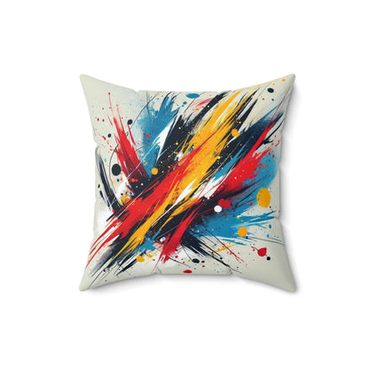 Abstract Art Splash Pillow