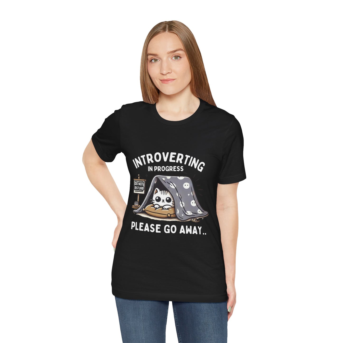 Funny Introverting in Progress T-shirt