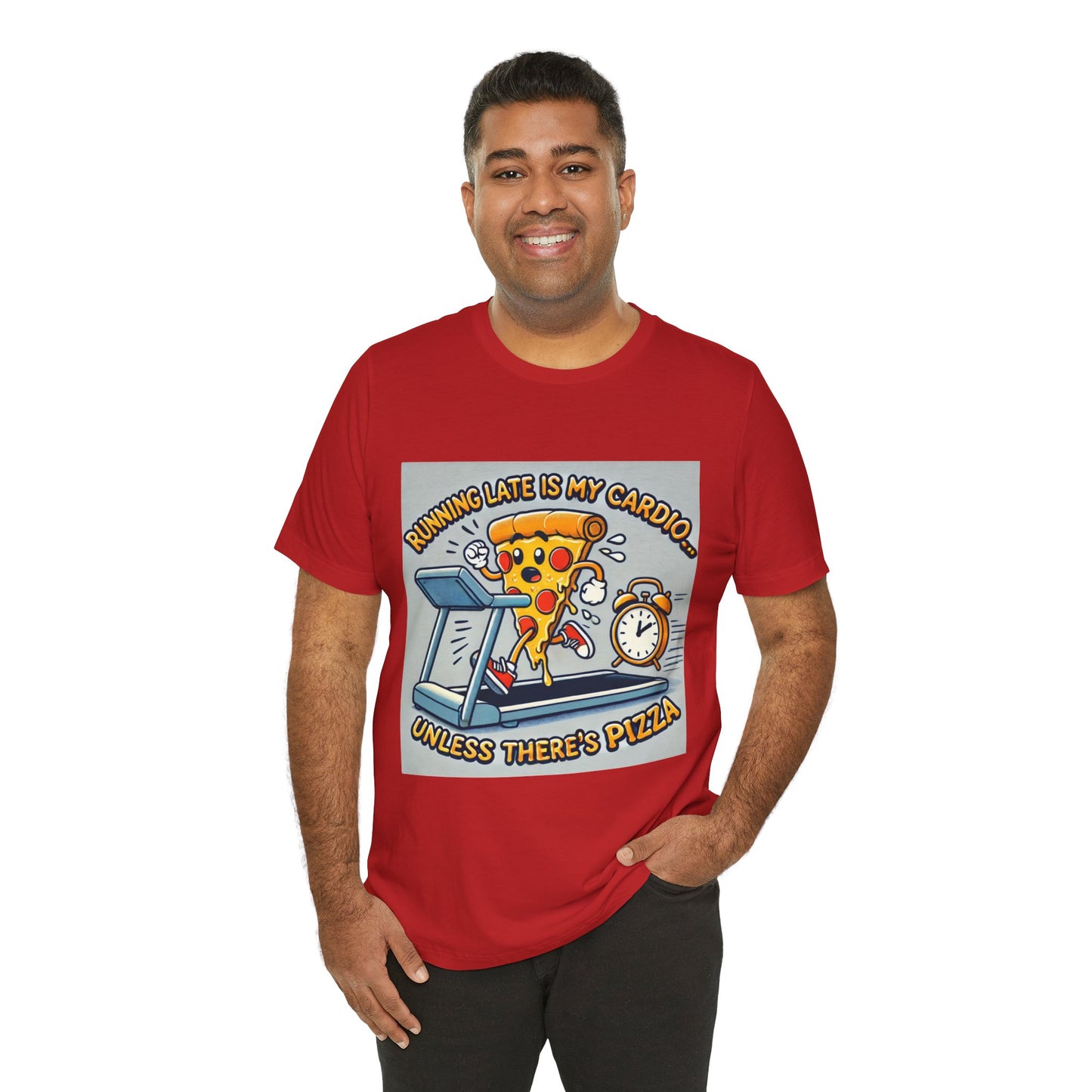 Running Pizza Slice Tee