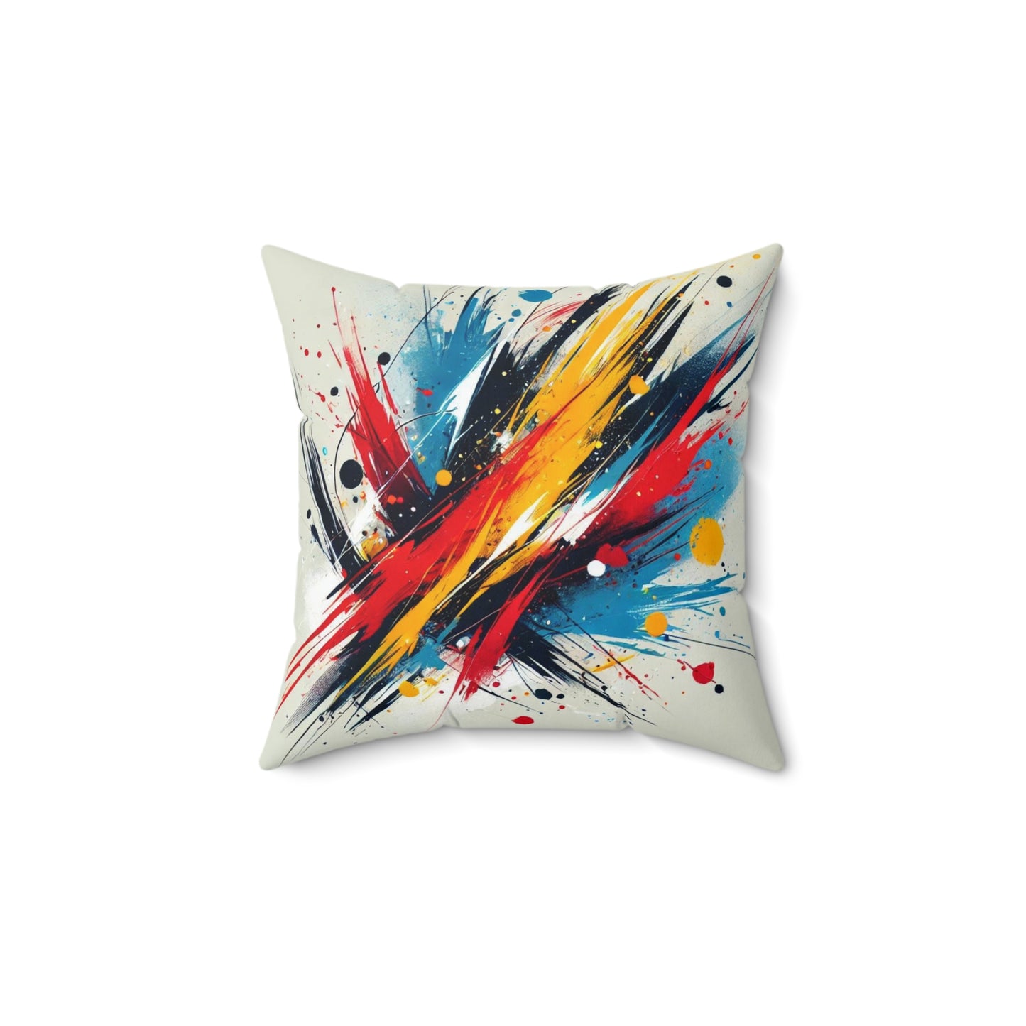 Abstract Art Splash Pillow