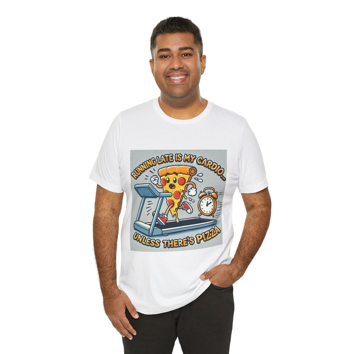 Running Pizza Slice Tee