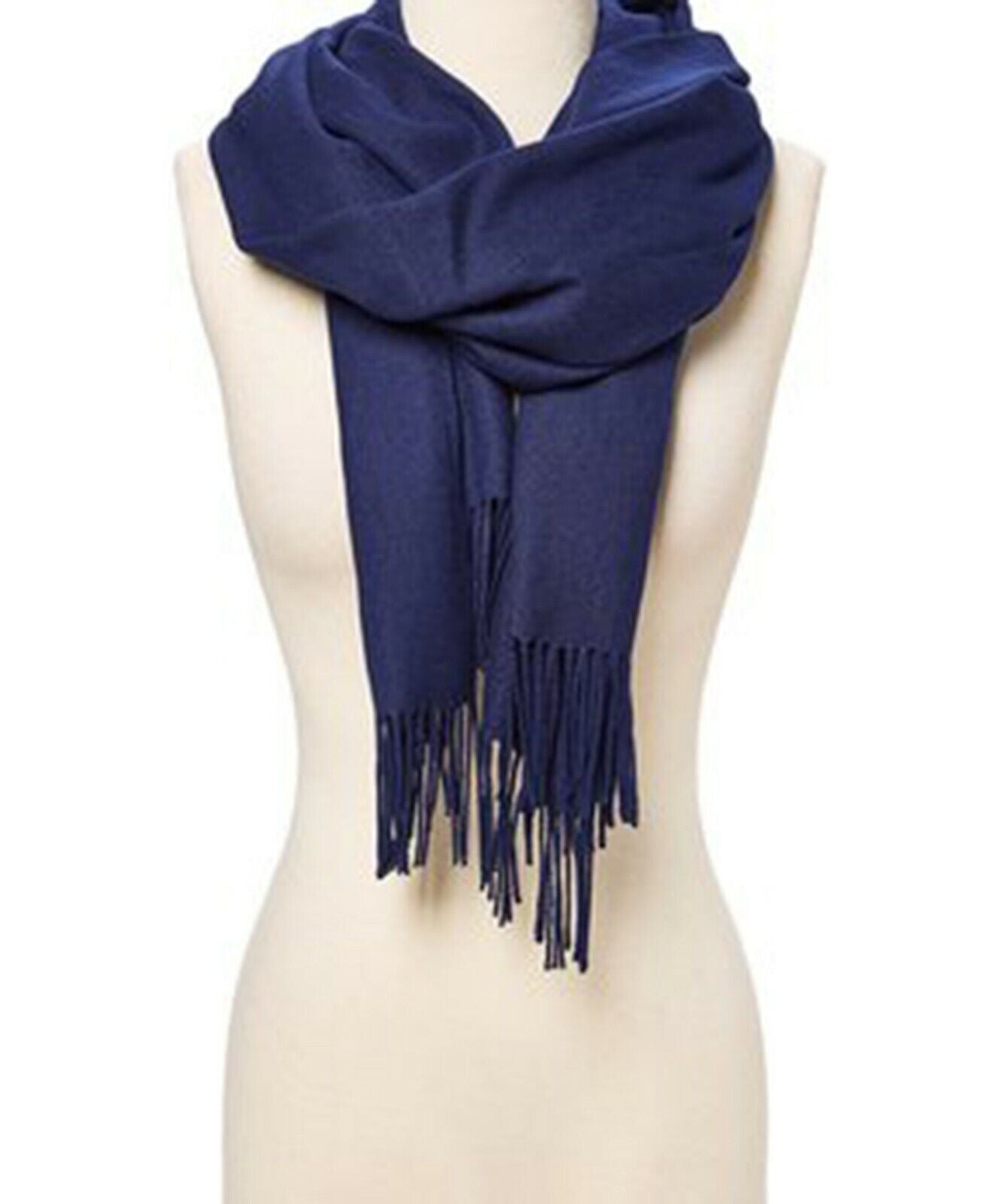 Luxurious Soft Silk Pashmina Shawl Wrap - Elegant Cashmere Wool Scarf for Women