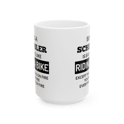 Funny Scheduler Mug - Ceramic