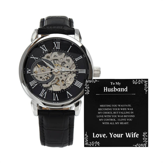 To My Husband 2  |  Openwork Watch