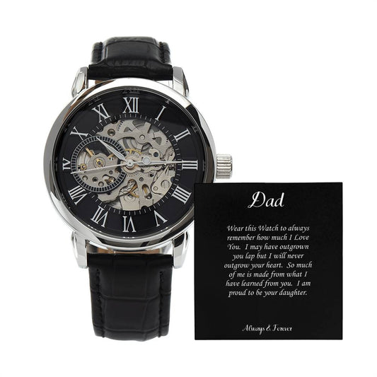 Dad Always & Forever | Openwork Watch