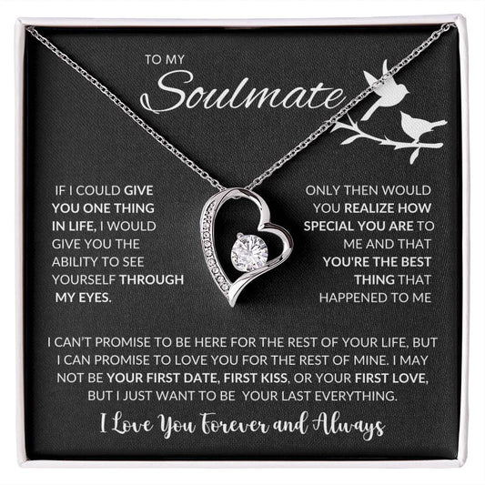 To My Soulmate |  Forever Love Necklace