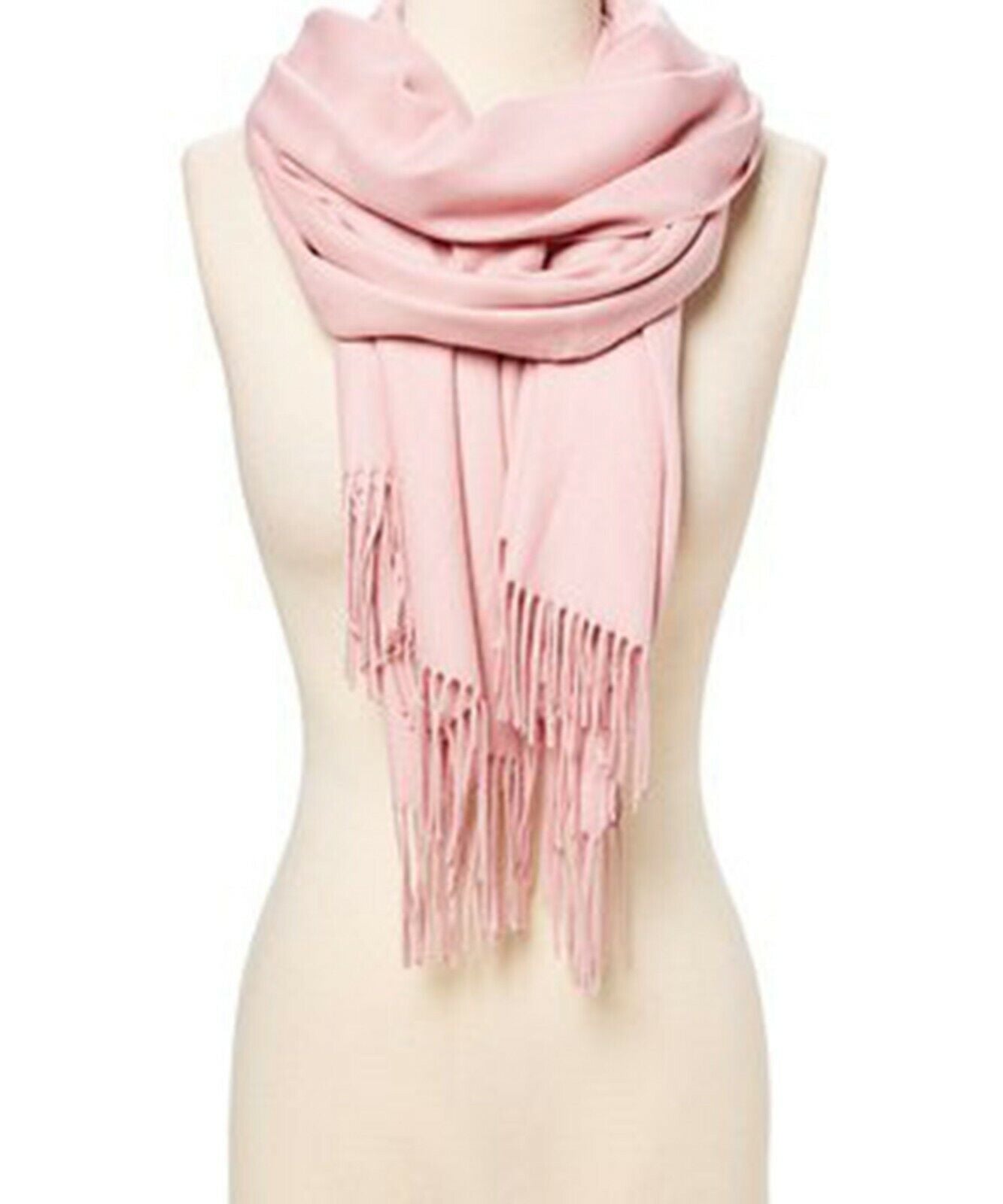 Luxurious Soft Silk Pashmina Shawl Wrap - Elegant Cashmere Wool Scarf for Women